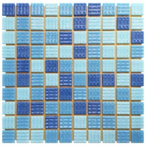 Мозаика для бассейна стеклянная Aquaviva Majorca Light (УП.)