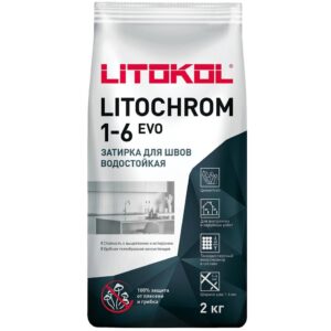 Затирочная смесь LITOCHROM 1-6 EVO LE. 200 (белый) 25 кг
