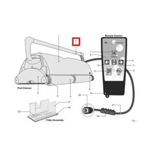 Ручка пылесоса Aquabot Magnum A10611-SP