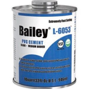 Клей L-6053 (946ml) Bailey для ПВХ труб